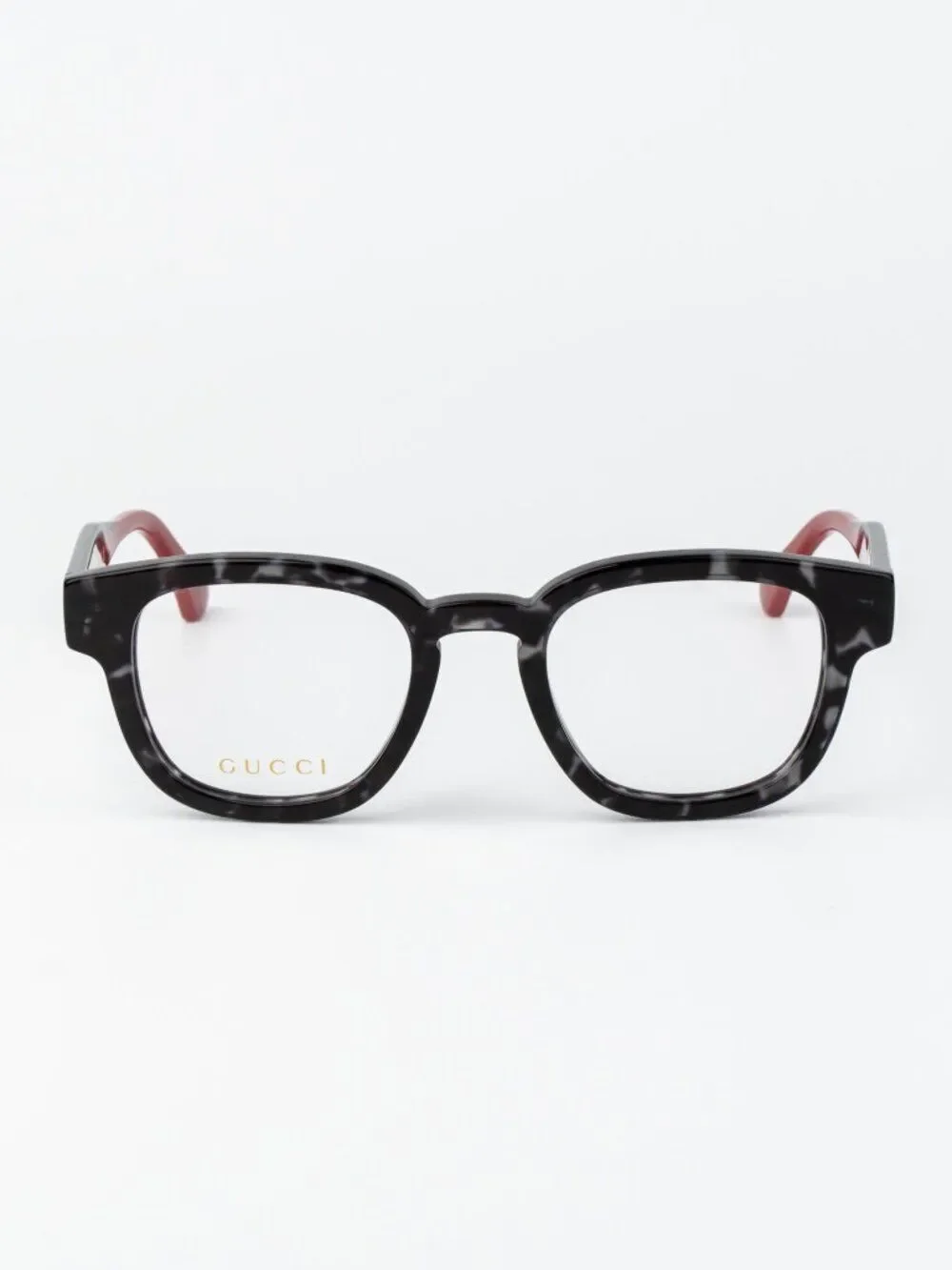 Gucci Men Eyeglasses Grey Havana Square GG1992O 002 NEW AUTHENTIC